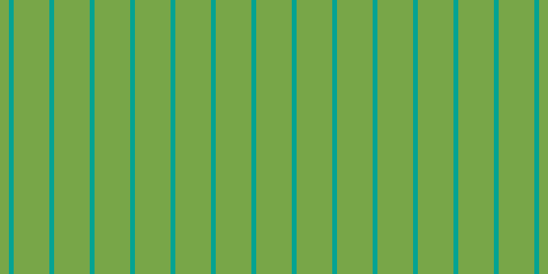 #4e8b0c (75%), #04a393 vertical lines, seven pixels wide, fifty-two pixels apart