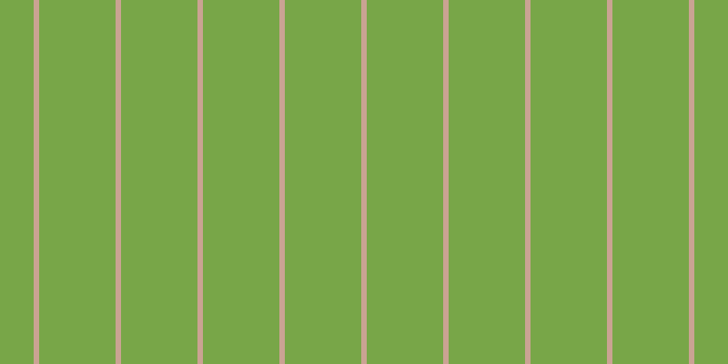#4e8b0c (75%), #caa393 vertical lines, six pixels wide, eighty-four pixels apart