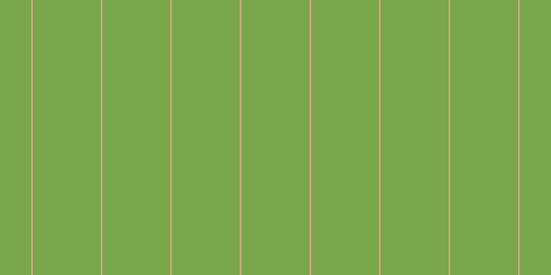 #4e8b0c (75%), #eba393 vertical lines, two pixels wide, ninety-nine pixels apart