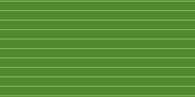 #4e8b2d, #dbd393 horizontal lines, two pixels wide, thirty-seven pixels apart