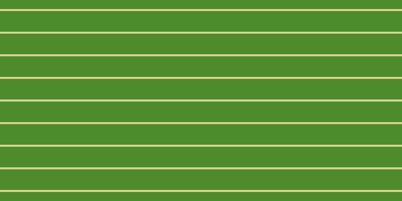 #4e8b2d, #dbd393 horizontal lines, four pixels wide, forty-one pixels apart