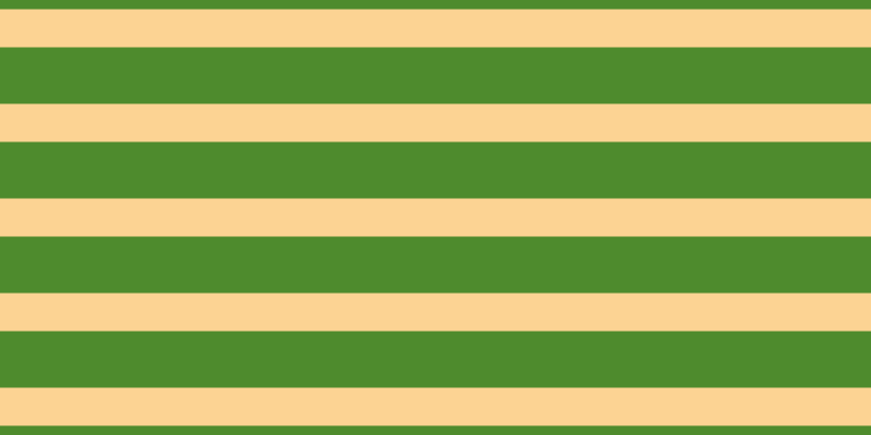#4e8b2d, #fcd393 horizontal lines, thirty-five pixels wide, fifty-two pixels apart