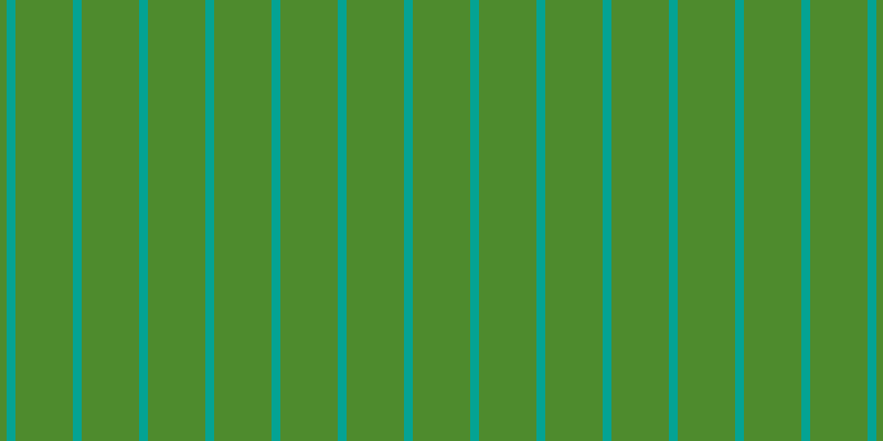 #4e8b2d, #04a393 vertical lines, eight pixels wide, fifty-two pixels apart