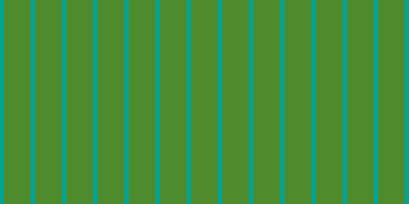 #4e8b2d, #04a393 vertical lines, nine pixels wide, fifty-two pixels apart