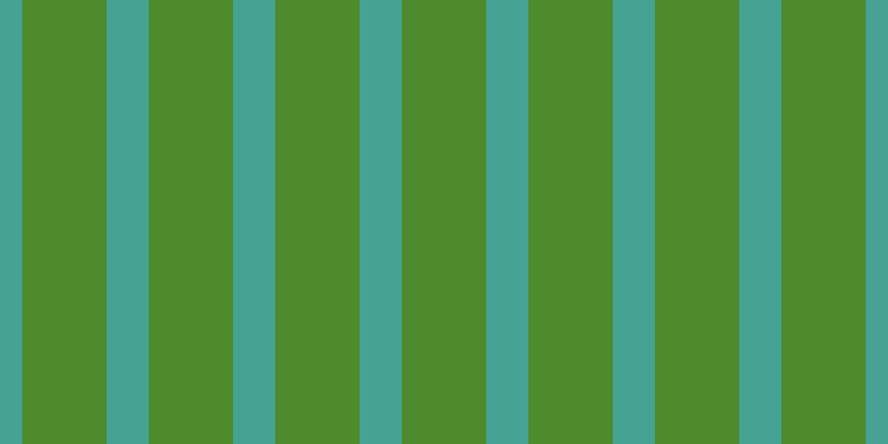#4e8b2d, #46a393 vertical lines, thirty-eight pixels wide, seventy-six pixels apart