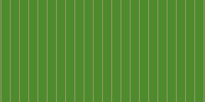 #4e8b2d, #caa393 vertical lines, two pixels wide, thirty-four pixels apart