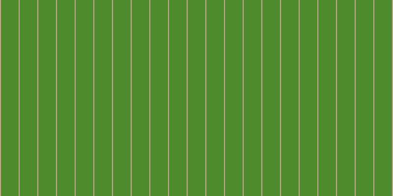 #4e8b2d, #caa393 vertical lines, two pixels wide, thirty-six pixels apart