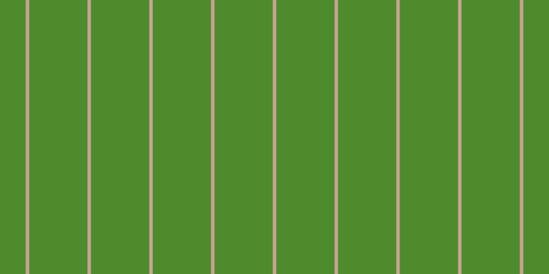 #4e8b2d, #caa393 vertical lines, five pixels wide, eighty-five pixels apart