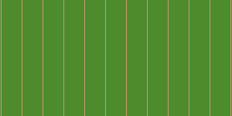 #4e8b2d, #eba393 vertical lines, two pixels wide, seventy pixels apart