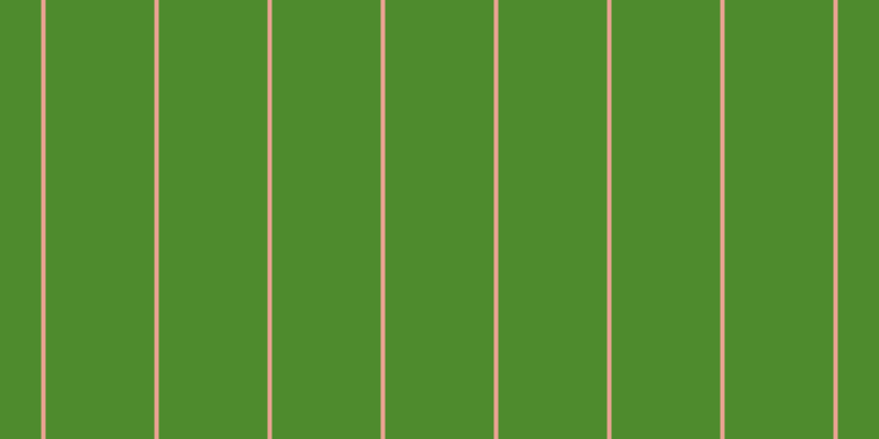 #4e8b2d, #eba393 vertical lines, four pixels wide, ninety-nine pixels apart