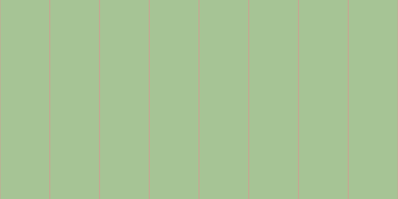 #4e8b2d (50%), #caa393 vertical lines, two pixels wide, ninety-eight pixels apart