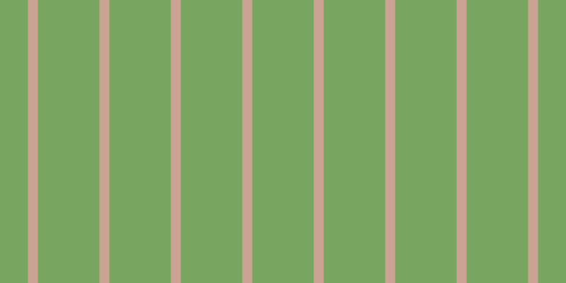 #4e8b2d (75%), #caa393 vertical lines, fourteen pixels wide, eighty-seven pixels apart