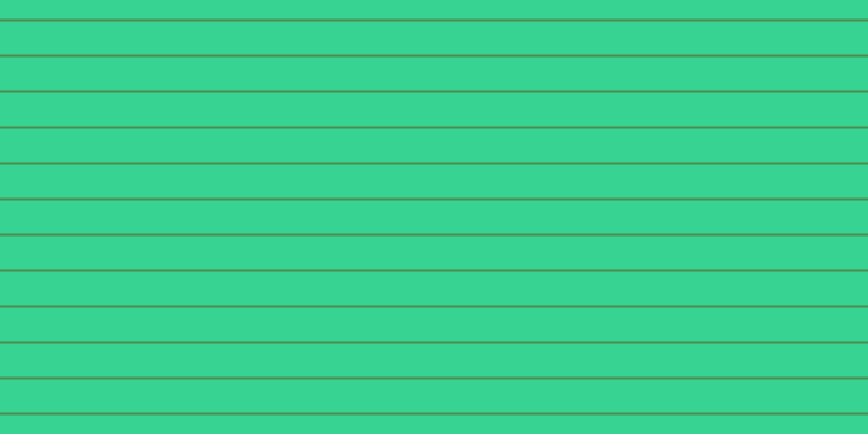 #4e8b4e, #36d393 horizontal lines, thirty-one pixels wide, two pixels apart
