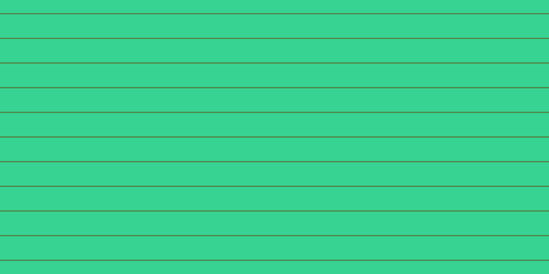 #4e8b4e, #36d393 horizontal lines, thirty-four pixels wide, two pixels apart