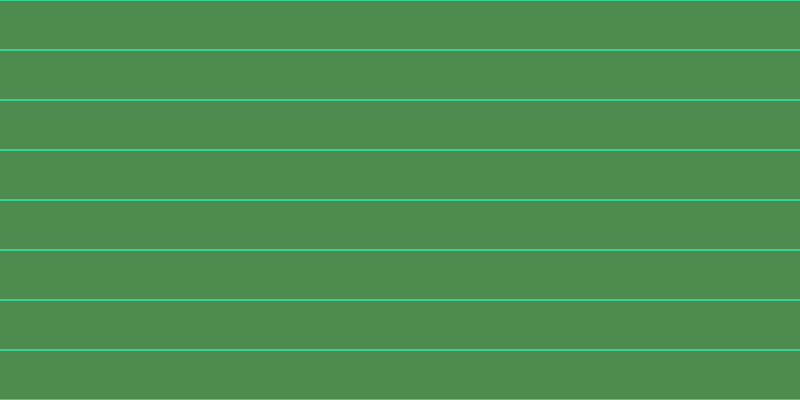 #4e8b4e, #36d393 horizontal lines, two pixels wide, forty-eight pixels apart