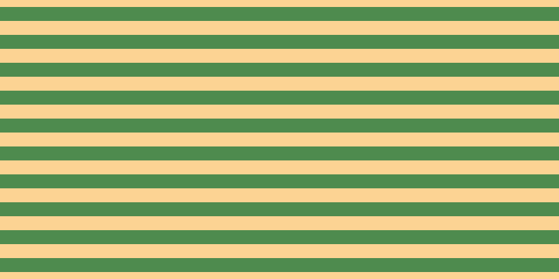 #4e8b4e, #fcd393 horizontal lines, twenty pixels wide, twenty pixels apart
