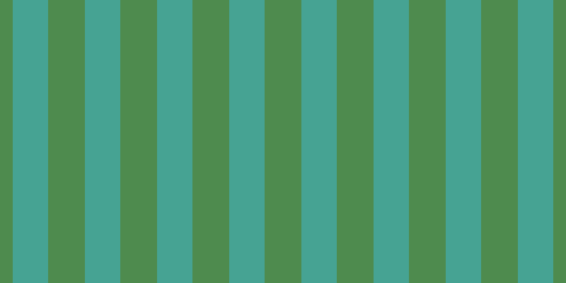 #4e8b4e, #46a393 vertical lines, fifty pixels wide, fifty-two pixels apart