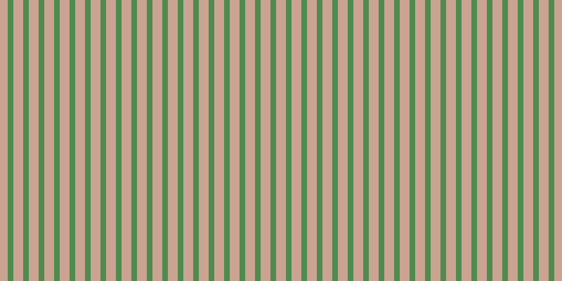 #4e8b4e, #caa393 vertical lines, fourteen pixels wide, eight pixels apart