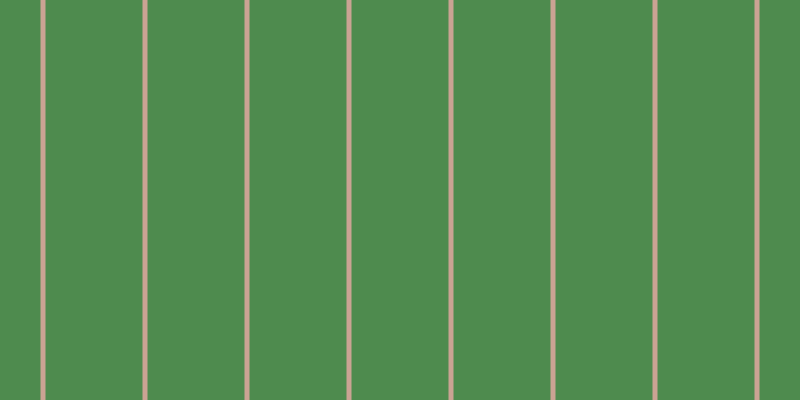 #4e8b4e, #caa393 vertical lines, five pixels wide, ninety-seven pixels apart