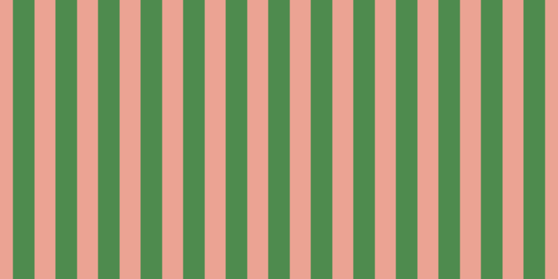 #4e8b4e, #eba393 vertical lines, thirty pixels wide, thirty-one pixels apart