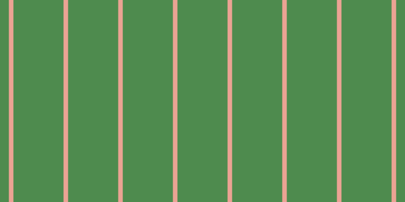 #4e8b4e, #eba393 vertical lines, nine pixels wide, ninety-nine pixels apart