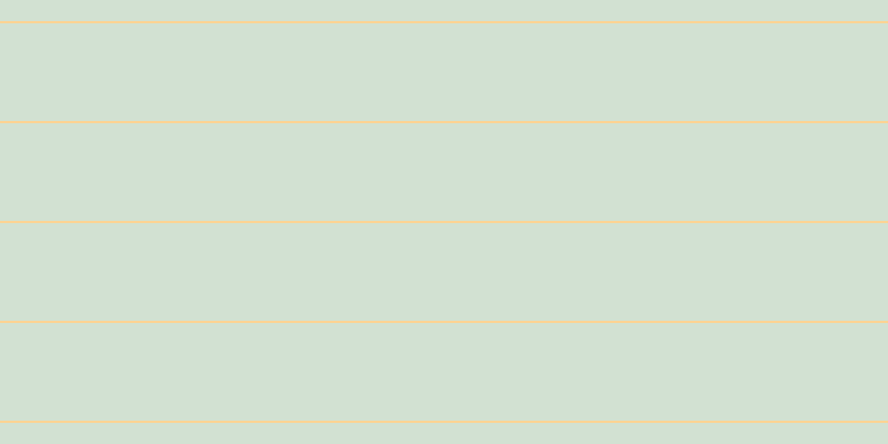 #4e8b4e (25%), #fcd393 horizontal lines, two pixels wide, eighty-eight pixels apart