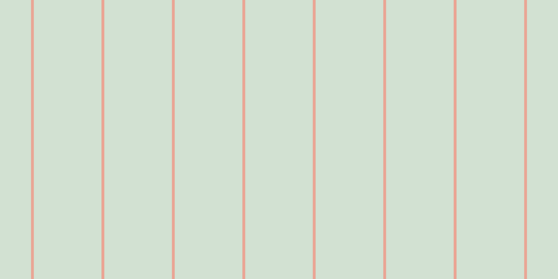 #4e8b4e (25%), #eba393 vertical lines, four pixels wide, ninety-seven pixels apart
