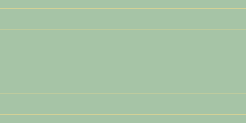 #4e8b4e (50%), #dbd393 horizontal lines, one pixels wide, sixty-eight pixels apart