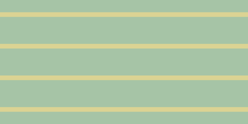 #4e8b4e (50%), #dbd393 horizontal lines, fifteen pixels wide, eighty-seven pixels apart