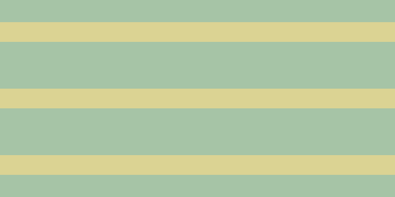 #4e8b4e (50%), #dbd393 horizontal lines, forty pixels wide, ninety-five pixels apart