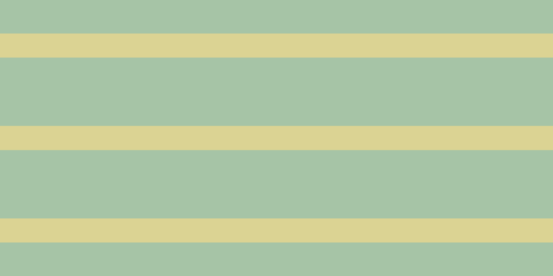 #4e8b4e (50%), #dbd393 horizontal lines, thirty-five pixels wide, ninety-nine pixels apart