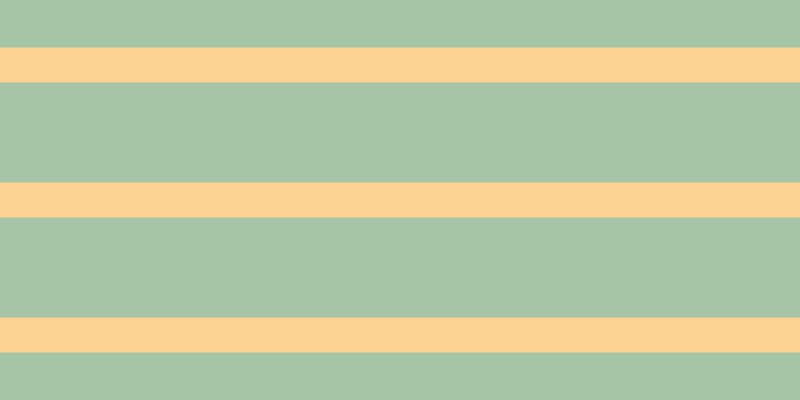 #4e8b4e (50%), #fcd393 horizontal lines, thirty-five pixels wide, one hundred pixels apart