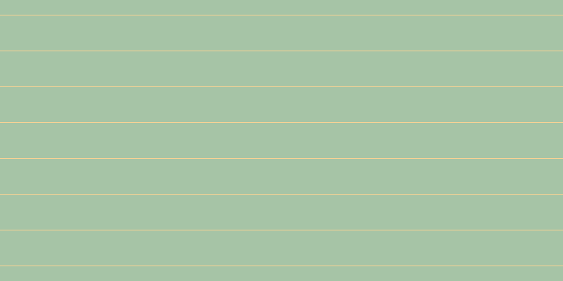 #4e8b4e (50%), #fcd393 horizontal lines, one pixels wide, fifty pixels apart