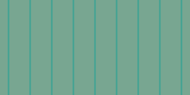 #4e8b6f (75%), #46a393 vertical lines, seven pixels wide, eighty-four pixels apart