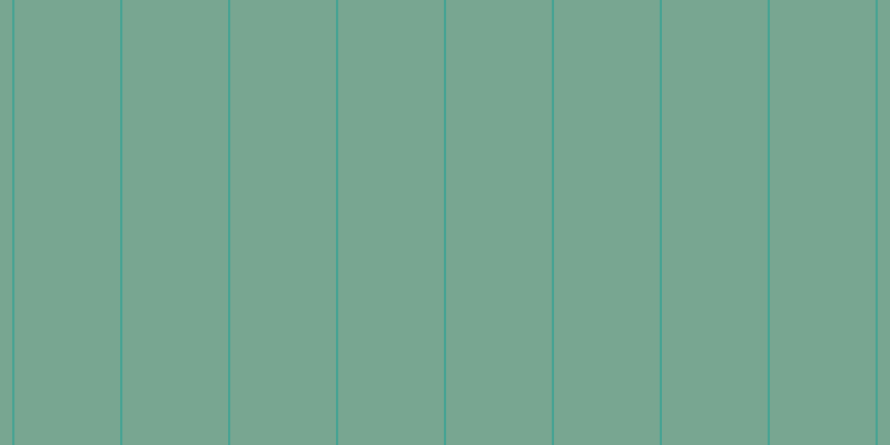 #4e8b6f (75%), #46a393 vertical lines, two pixels wide, ninety-five pixels apart