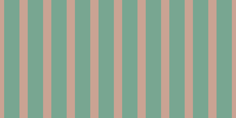 #4e8b6f (75%), #caa393 vertical lines, twenty-eight pixels wide, fifty-two pixels apart