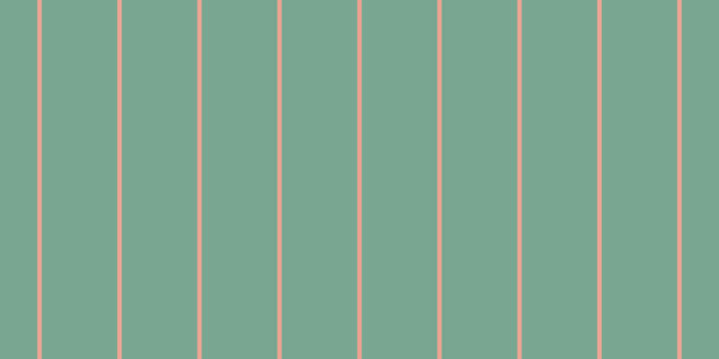 #4e8b6f (75%), #eba393 vertical lines, five pixels wide, eighty-four pixels apart