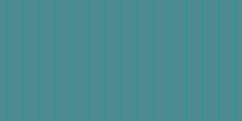 #4e8b90, #04a393 vertical lines, two pixels wide, fifty-two pixels apart