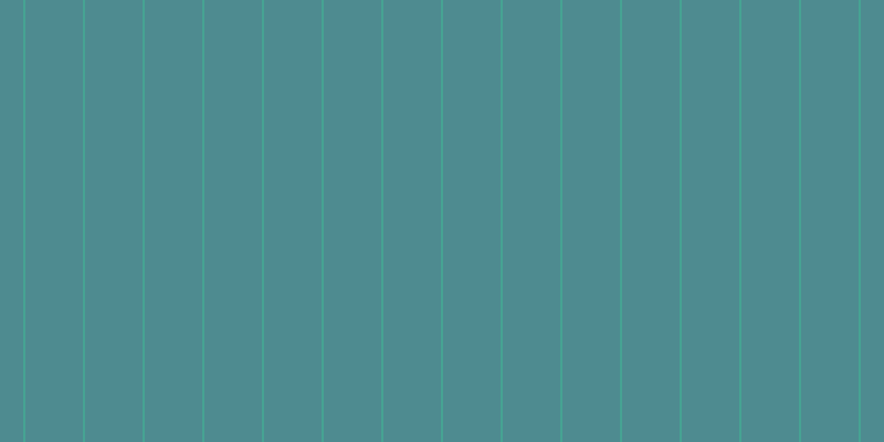 #4e8b90, #46a393 vertical lines, two pixels wide, fifty-two pixels apart