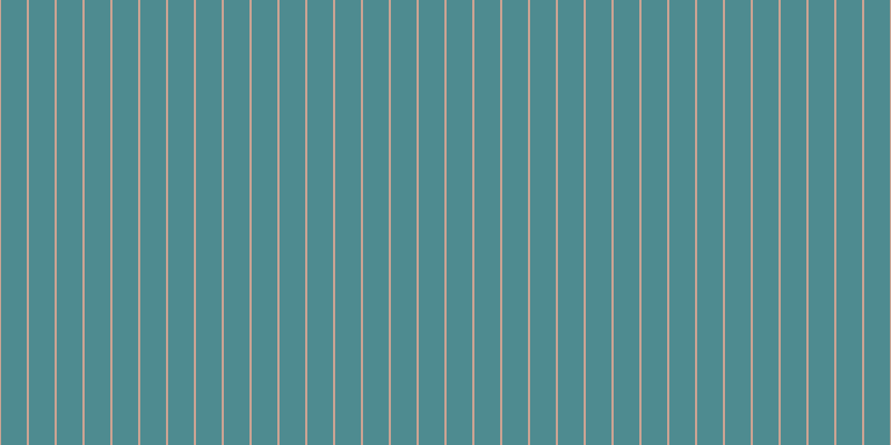 #4e8b90, #caa393 vertical lines, two pixels wide, twenty-three pixels apart
