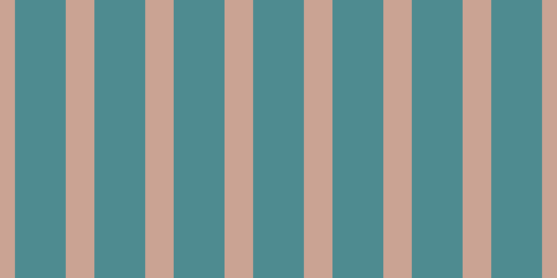 #4e8b90, #caa393 vertical lines, forty-one pixels wide, seventy-three pixels apart
