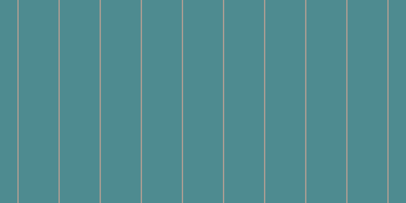 #4e8b90, #caa393 vertical lines, two pixels wide, seventy-nine pixels apart