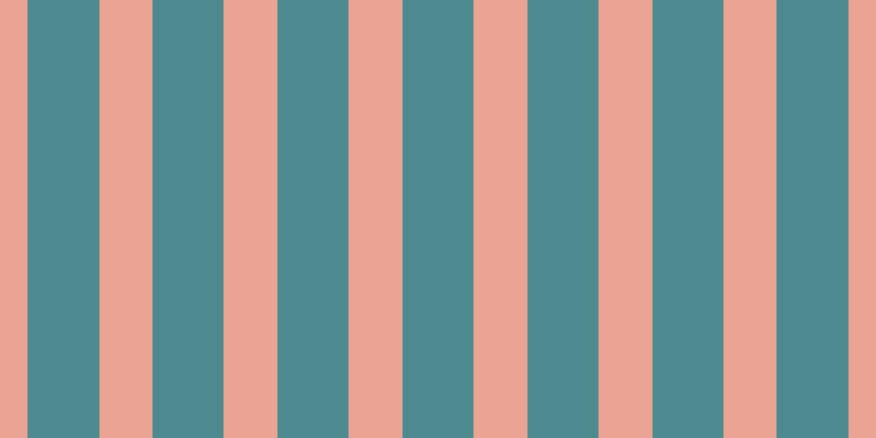#4e8b90, #eba393 vertical lines, forty-nine pixels wide, sixty-five pixels apart