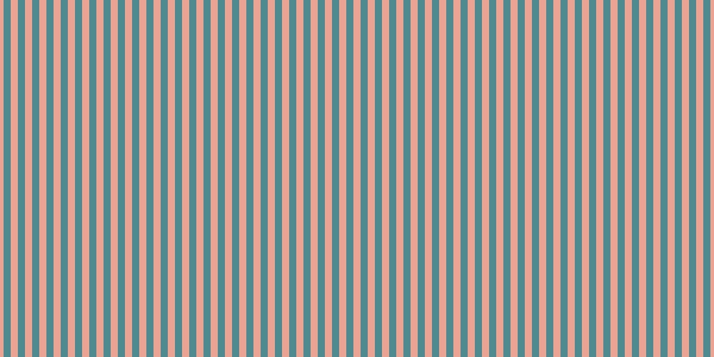 #4e8b90, #eba393 vertical lines, eight pixels wide, eight pixels apart
