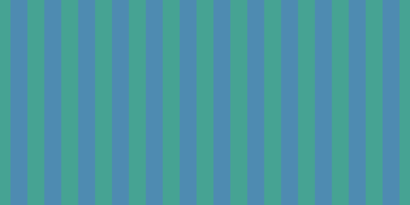 #4e8bb1, #46a393 vertical lines, thirty-three pixels wide, thirty-three pixels apart