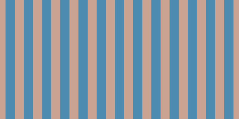 #4e8bb1, #caa393 vertical lines, thirty pixels wide, thirty-one pixels apart