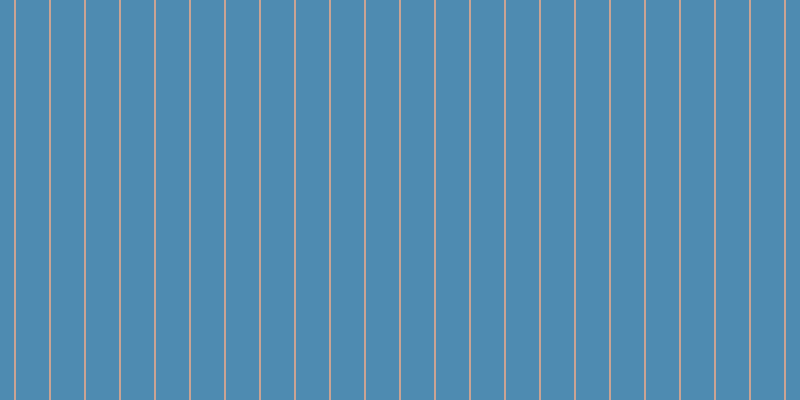 #4e8bb1, #caa393 vertical lines, two pixels wide, thirty-three pixels apart