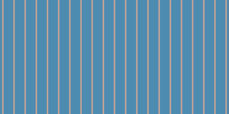 #4e8bb1, #caa393 vertical lines, five pixels wide, thirty-four pixels apart