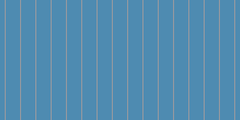 #4e8bb1, #caa393 vertical lines, two pixels wide, forty-nine pixels apart