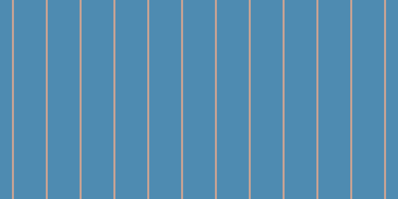 #4e8bb1, #caa393 vertical lines, four pixels wide, sixty-four pixels apart